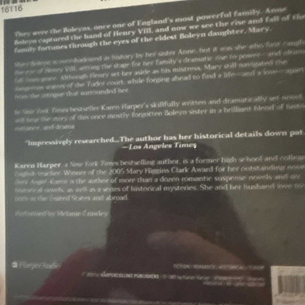 Last Boleyn, CD/Spoken Word by Harper, Karen; Crawley, Melanie
